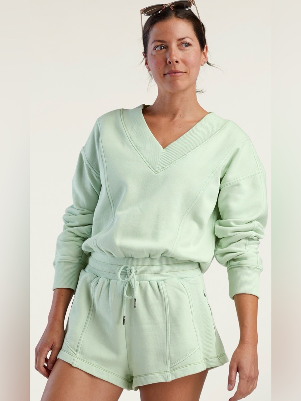 FP Movement Intercept romper (color is more of a sage green) - Size XL - NWT